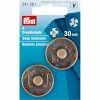 30mm Ant. Brass Metal, Snap Fasteners | Prym