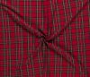 Premium Scottish Check Fabric | Wide Width Red