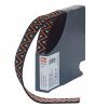 Colour Elastic Designer | 25mm | Zig Zag Black