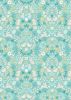 Spring Treats Fabric | Mirrored Bunny & Chicks Duck Egg 