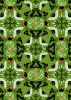 Haunted House Fabric | Glow In The Dark Hats, Cats & Bats Green
