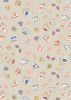 Jubilee Fabric | Tea & Cake Gold Metallic Cream