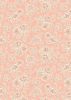 Hannah's Flowers Fabric | Flower Blooms Pink