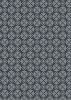 Lewis & Irene Folk Floral Fabric | Cross Stitch Navy