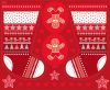 Gingerbread Season Fabric | Stocking Cut Out Panel