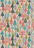 Gingerbread Season Fabric | Forest Light Butterscotch
