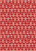 Gingerbread Season Fabric | Gingerbread People Red