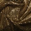 Sequin Fabric 3mm | Gold/Black