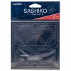 Sashiko Template 4 Inch Seigaiha - Waves