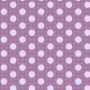 Tilda Medium Dots Classic Fabric | Lilac
