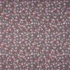 Floral Ditsy Fabric | Grey Fuchsia
