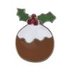 Diamante Buttons | Christmas Pud