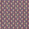 Cotton Print Fabric | Floral Bouquet Brown