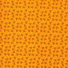Cotton Print Fabric | Vibrant Burst Orange