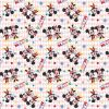 Licensed Cotton Fabric | Mickey Mouse - Magic Rose