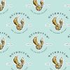Cotton Fabric Print | Harry Potter Quidditch Blue
