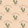 Cotton Fabric Print | Harry Potter Quidditch Peach