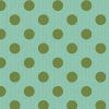 Tilda Chambray Dots Fabric | Tealgreen