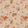 Cassandra Connolly Squirrelled Away Fabric | Hide & Squeak Light Taupe