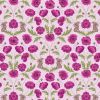 Poppies Lewis & Irene Fabric | Mirrored Poppies Light Lavender