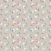 Snow Day Flannel Lewis & Irene | Scattered Snowmen Dark Cream