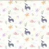PU Printed Waterproof Raincoat Fabric | Sea Bed