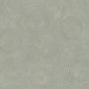 Extra Wide Fabric | Circles Light Grey