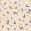 Clearbury Down Lewis & Irene Fabric | Clearbury Creatures Dark Cream