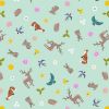 Clearbury Down Lewis & Irene Fabric | Clearbury Creatures Duck Egg