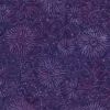 Prismatic Colour Splash Batik Fabric | Flower Burst Purple/Red