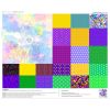 Delphine Brooks Flower Collection Lewis & Irene Fabric | Pansies - Bright