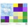 Delphine Brooks Flower Collection Lewis & Irene Fabric | Pansies - Natural