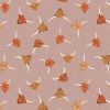 Highlands Lewis & Irene Fabric | Highland Cows Light Brown