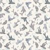 Puffin Rock Lewis & Irene Fabric | Seals Cream