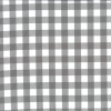 Berkshire Yarn Dyed Cotton Gingham Fabric, 17mm | Grey