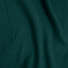 Organic Double Gauze Fabric | Rich Petrel