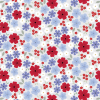Cassandra Connolly Forever Blooms Fabric | Floral Palette Bright Grey