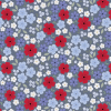 Cassandra Connolly Forever Blooms Fabric | Floral Palette Slate Grey
