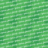 Elf The Movie Fabric | Smiling Is My Favourite Green