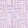 Purrfect Book Club Lewis & Irene Fabric | Multi Cat Text Light Purple