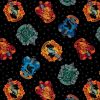 Harry Potter Fabric - Extra Wide | House Crests