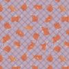 A Celtic Summer Lewis & Irene Fabric | Highland Cow Check Heather