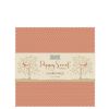 Tilda Basics Poppy Seed Fabric | Charm Pack, 5" Squares