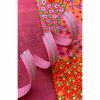 Sassafras Lane Zipper #5, 3 Yards | Pink Stripe Tape, Nickel Teeth