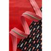 Sassafras Lane Zipper #5, 3 Yards | Red Stripe Tape, Nickel Teeth