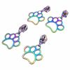Sassafras Lane Zipper Pull, Size 5 | Iridescent Paw