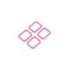 Four Tula Pink 1in Rectangle Rings | Sallie Tomato