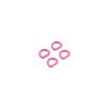 Four Tula Pink 1/2in D-rings | Sallie Tomato