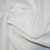 Silk Touch Velvet Satin Fabric | White