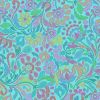 Sambramha Fabric By John Scott | Stitches Turquoise